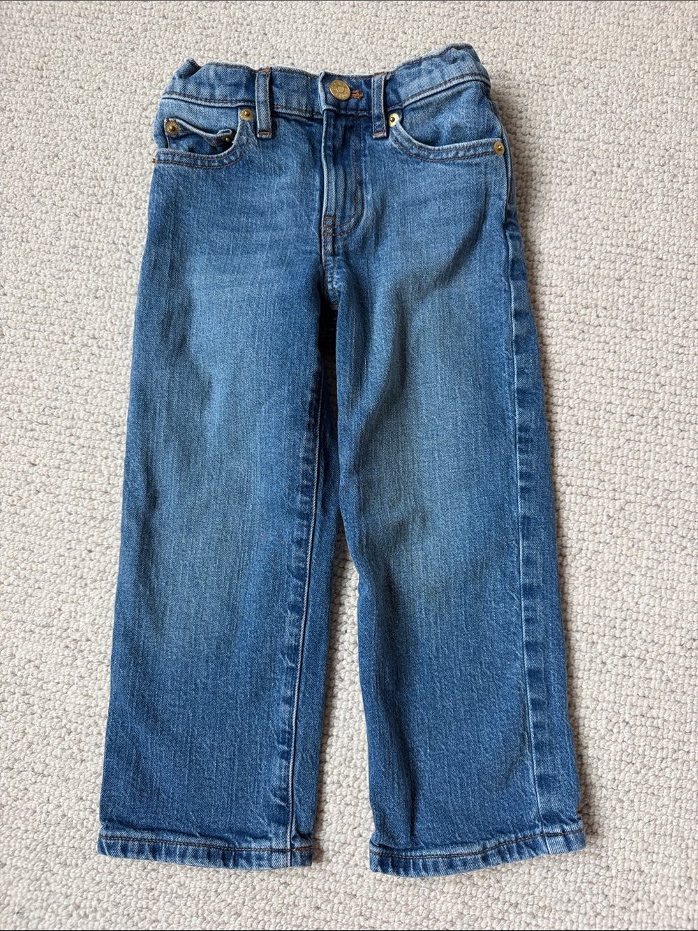 J. Crew Crewcuts Girls Denim Jeans in Medium Blue
